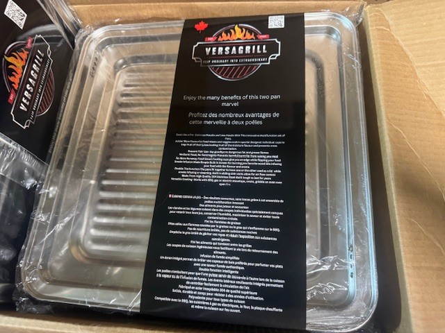 Packaged VersaGrill pan set